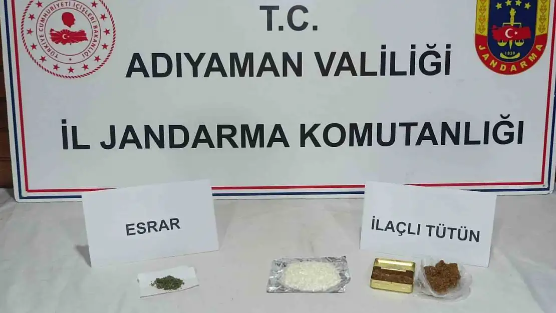 Adıyaman İl Jandarma Komutanlığı ekipleri  uyuşturucu tacirlerine göz açtırmıyor