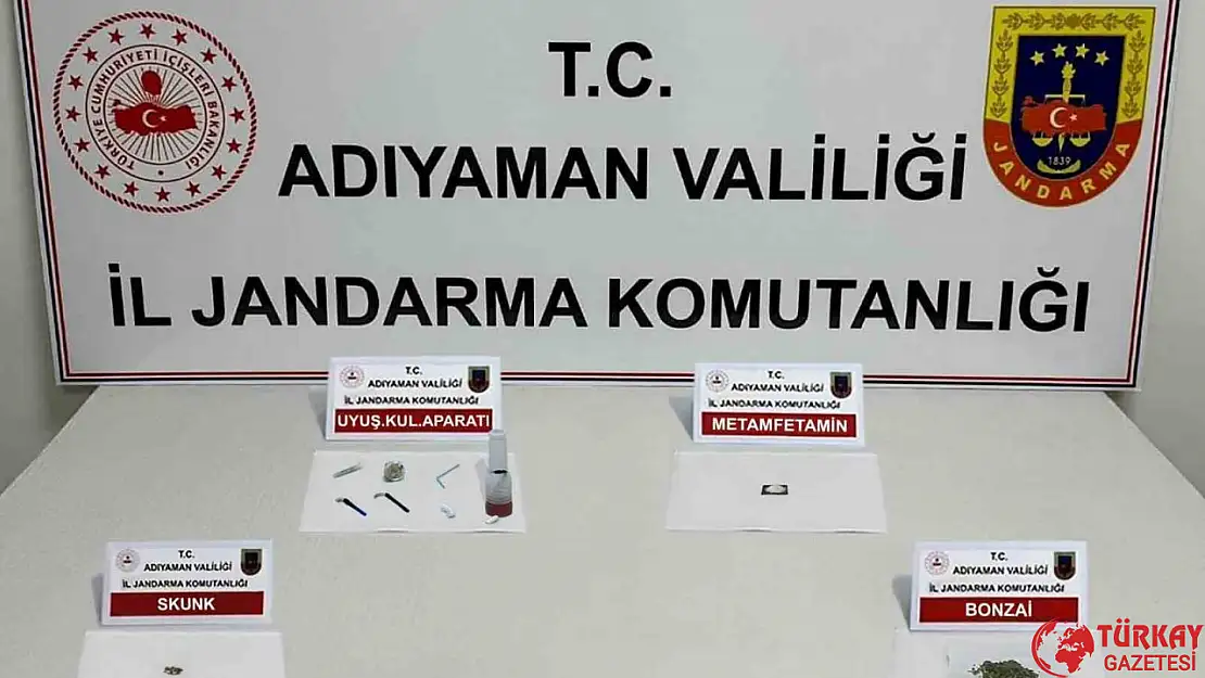 Adıyaman'da jandarma ekiplerinden uyuşturucuya geçit yok