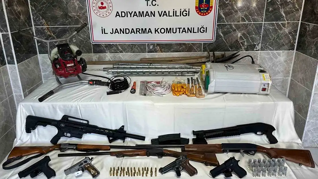 Kaçak kazı yapan 6 şahıs yakalandı