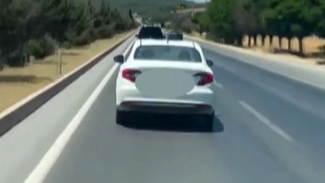 Kahramanmaraş'ta ambulansa sürücü yol vermedi