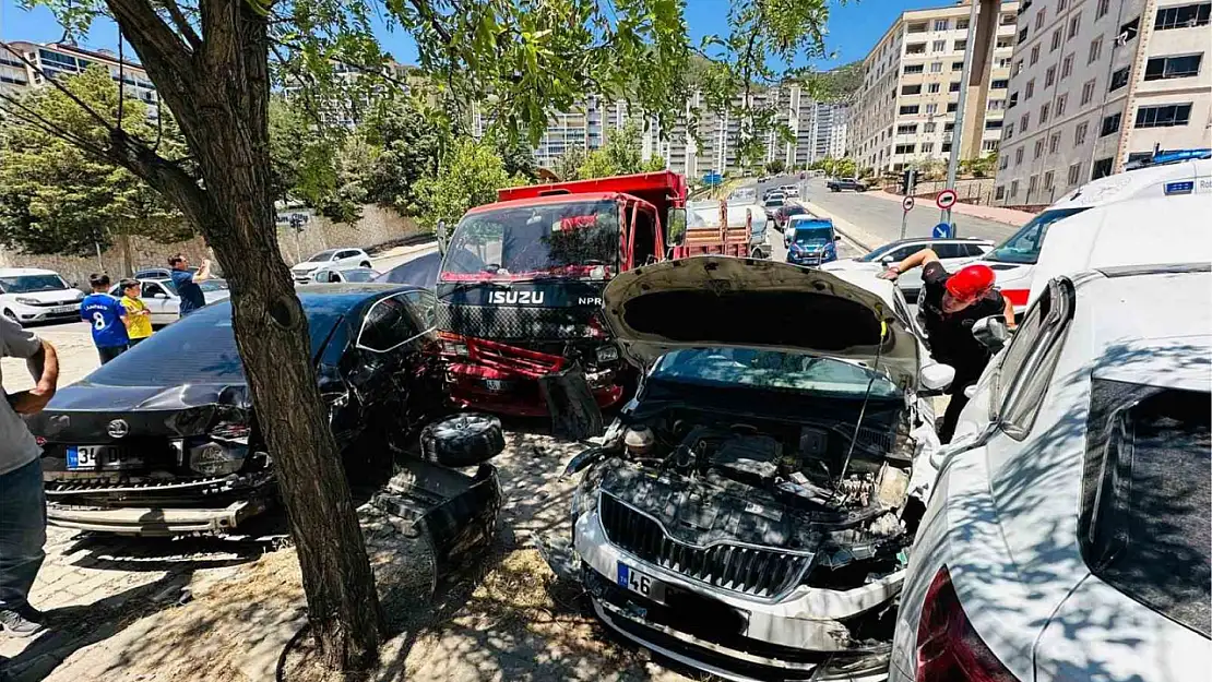 Kahramanmaraş'ta trafik kazası:  3 yaralı