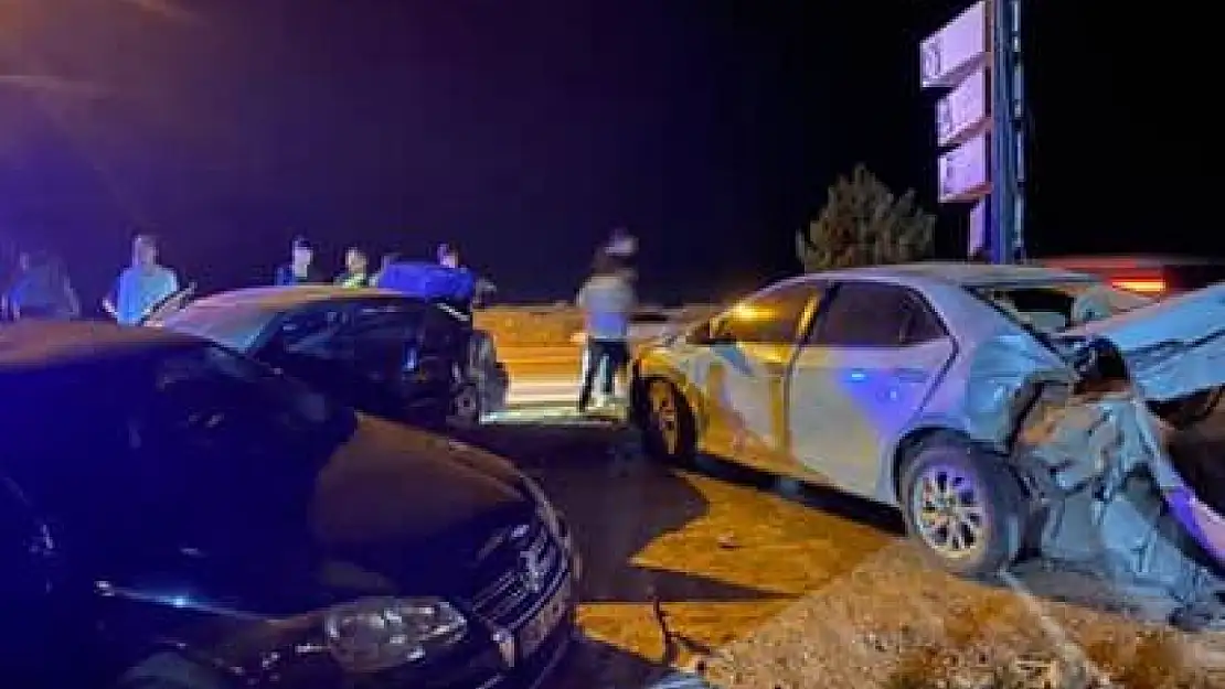 Kahramanmaraş'ta trafik kazası: 3 yaralı