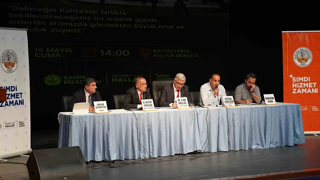 Kahta Eski Çarşı Kentsel Dönüşüm Projesine hak sahiplerinden tam destek