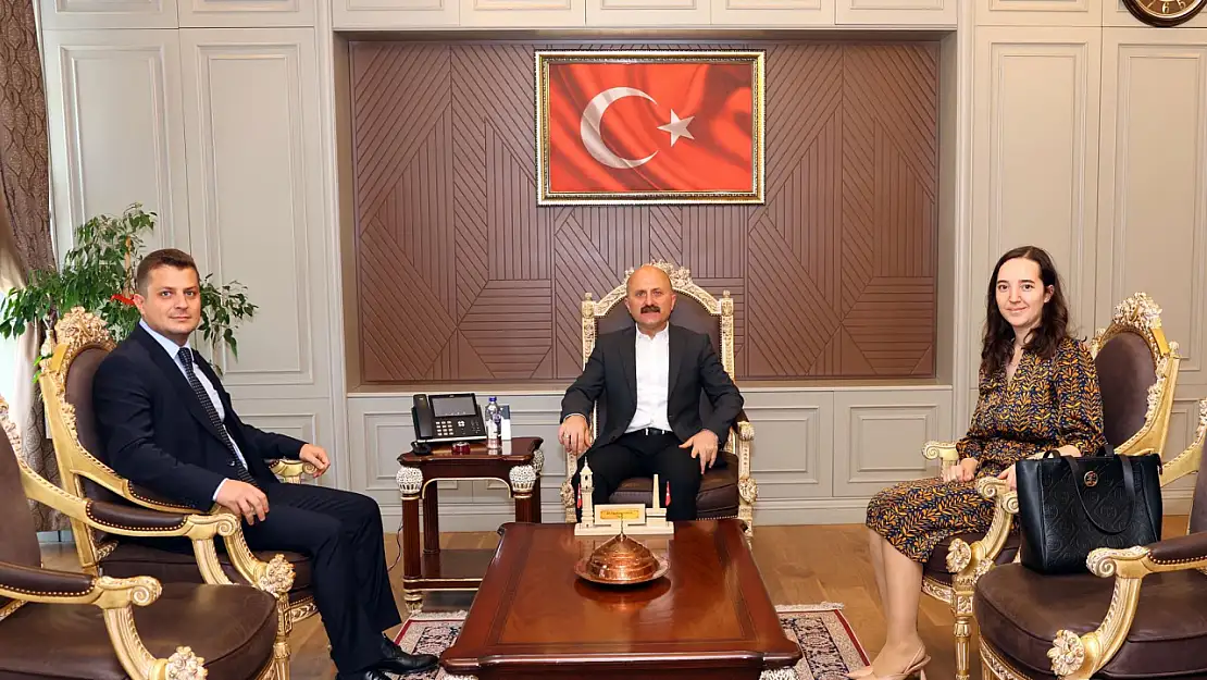 Karahan'dan Vali Varol'a veda ziyareti