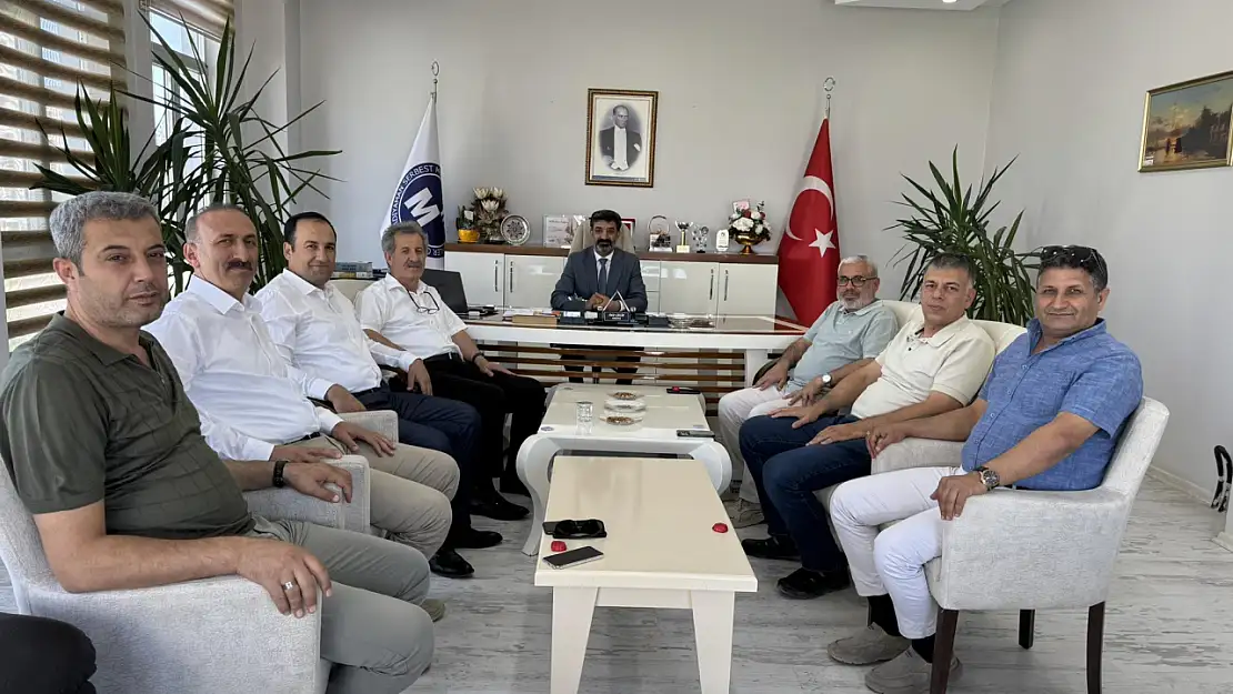 Kaygusuzoğlu'ndan Başkan Çelik'e ziyaret