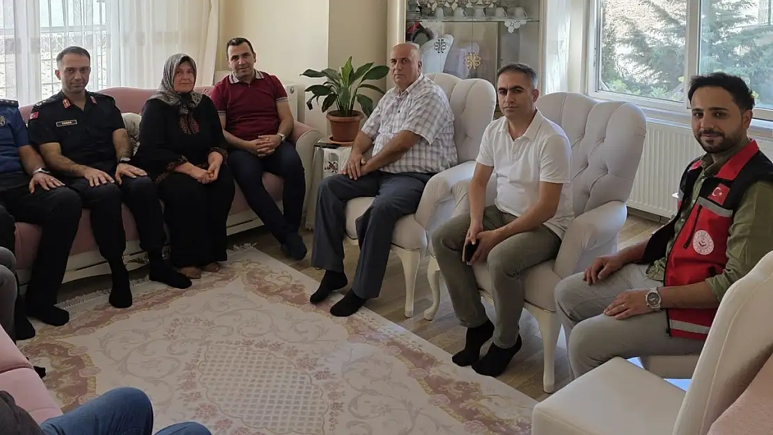 Kaymakam Algın: Aziz şehitlerimizin emanetlerine sahip çıkmak en asli görevimizdir