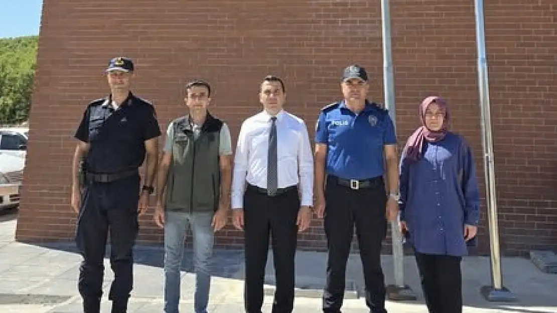 Kaymakam Algın İlçe Orman İşletme Şefliğini ziyaret etti