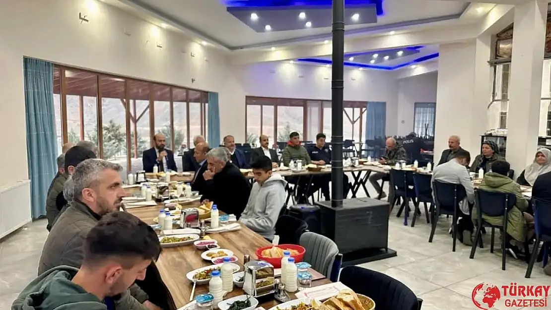 Kaymakam Altınöz Şehit yakınları ve Gazilerle iftarda buluştu