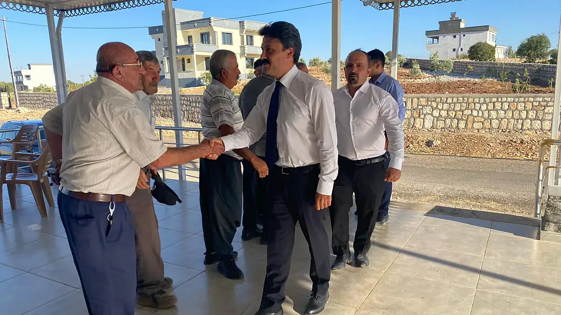 Kaymakam Aslan Karalar köyü sakinleriyle bir araya geldi