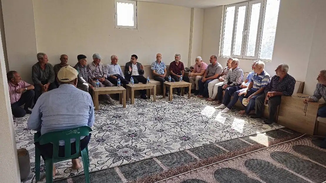 Kaymakam Güngör'den Akçatepe ve Elçiler köyüne ziyaret