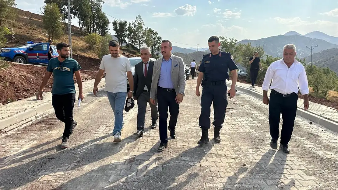 Kaymakam Pelvan '25 adet köy evimizin Recep Köyü halkına hayırlı ve uğurlu olsun'