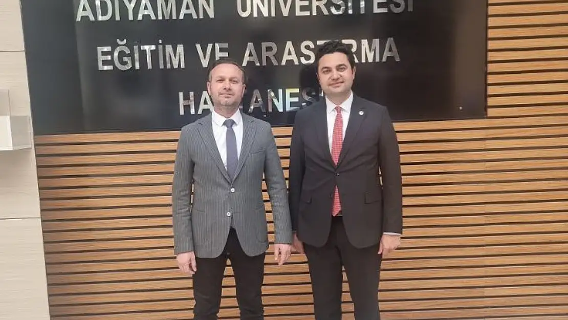 Kaymakam Seyhan'dan Başhekim Doç. Dr. Kasım Turgut'a ziyaret