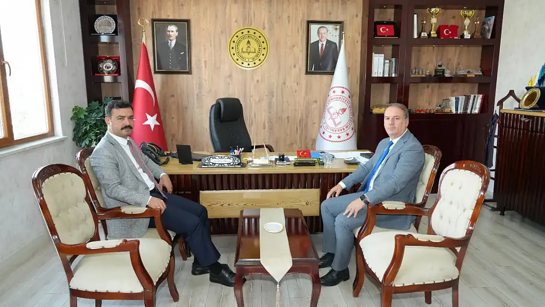 Kaymakam Soysal'dan İl Müdürü Tosun'a ziyaret