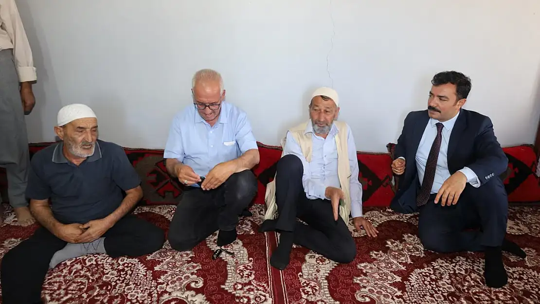 Kaymakam Soysal'dan Kıbrıs Gazilerine vefa ziyareti