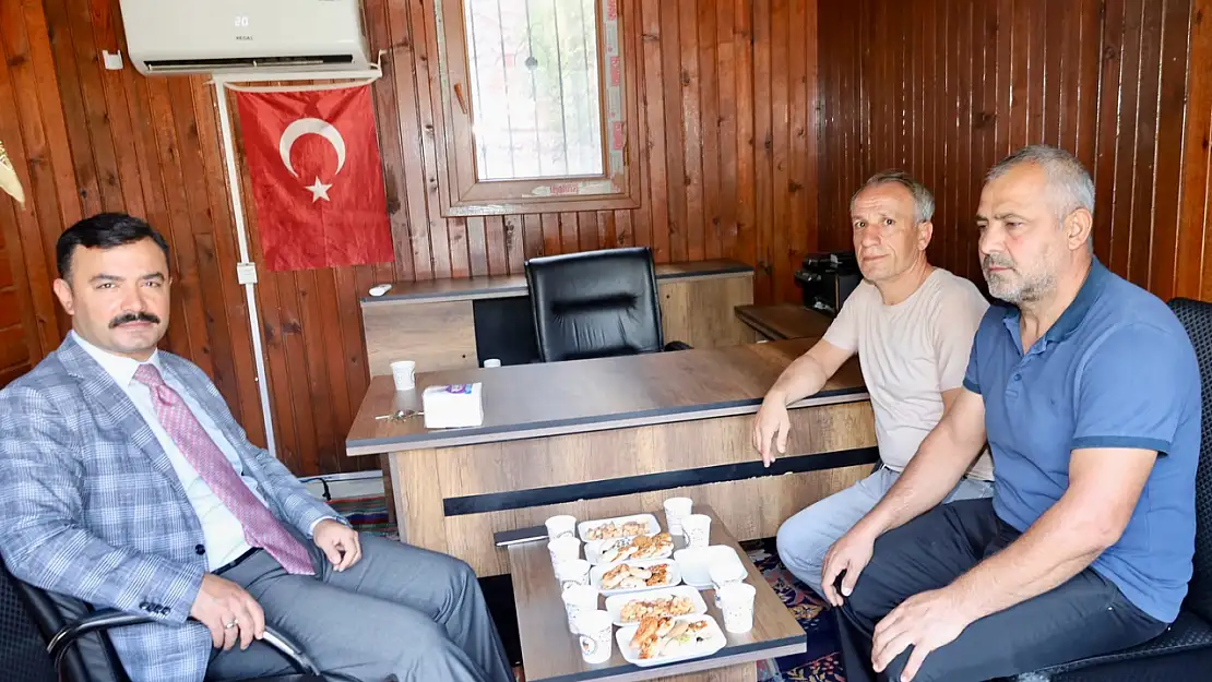 Kaymakam Soysal'dan Mahalle Muhtarlarına ziyaret