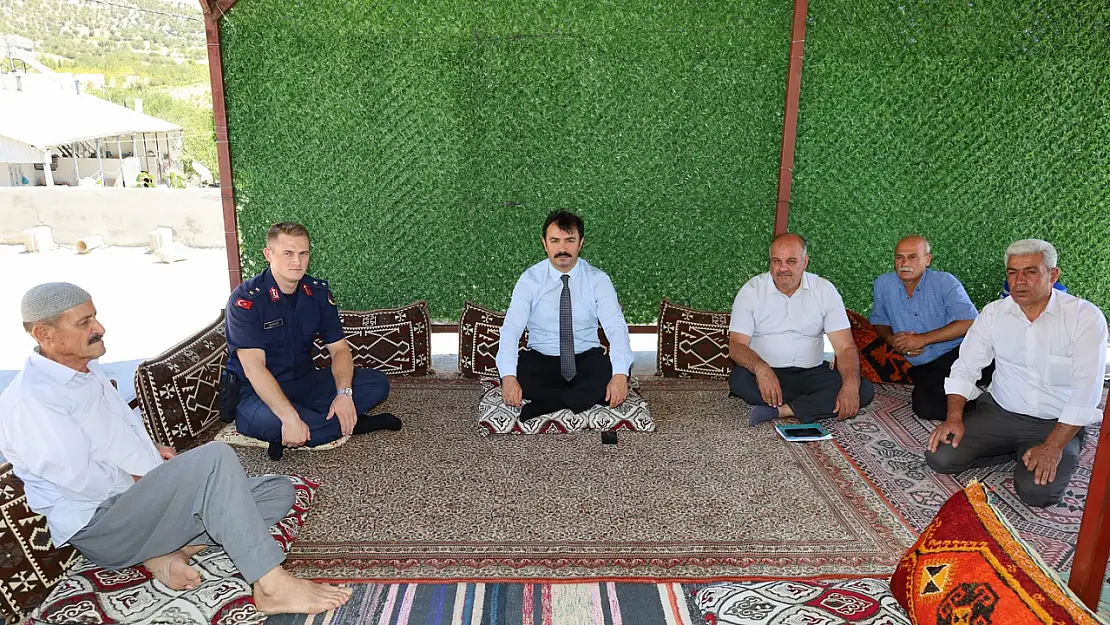 Kaymakam Soysal köy ziyaretlerine devam ediyor