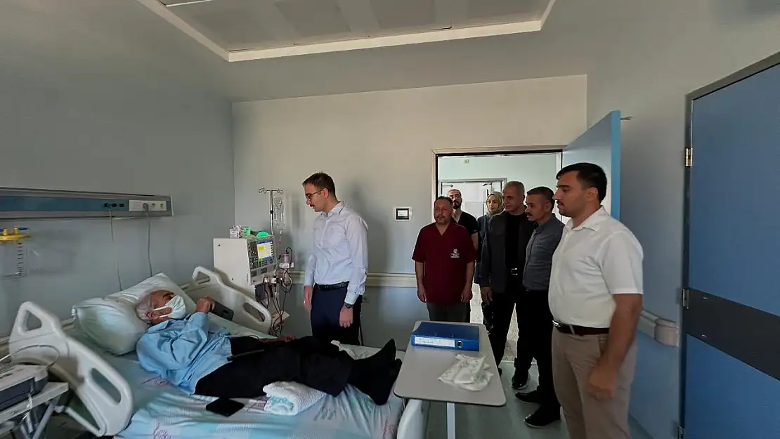 Kaymakam Yıldız'dan ilçe devlet hastanesine ziyaret