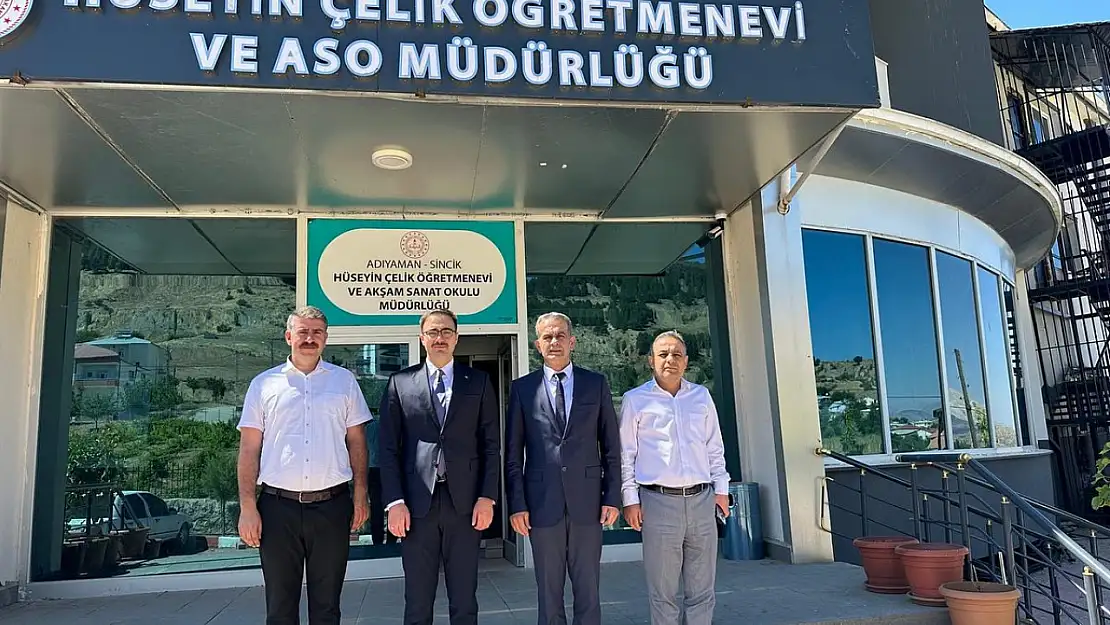 Kaymakam Yıldız'dan ilçe milli eğitim müdürlüğüne ziyaret