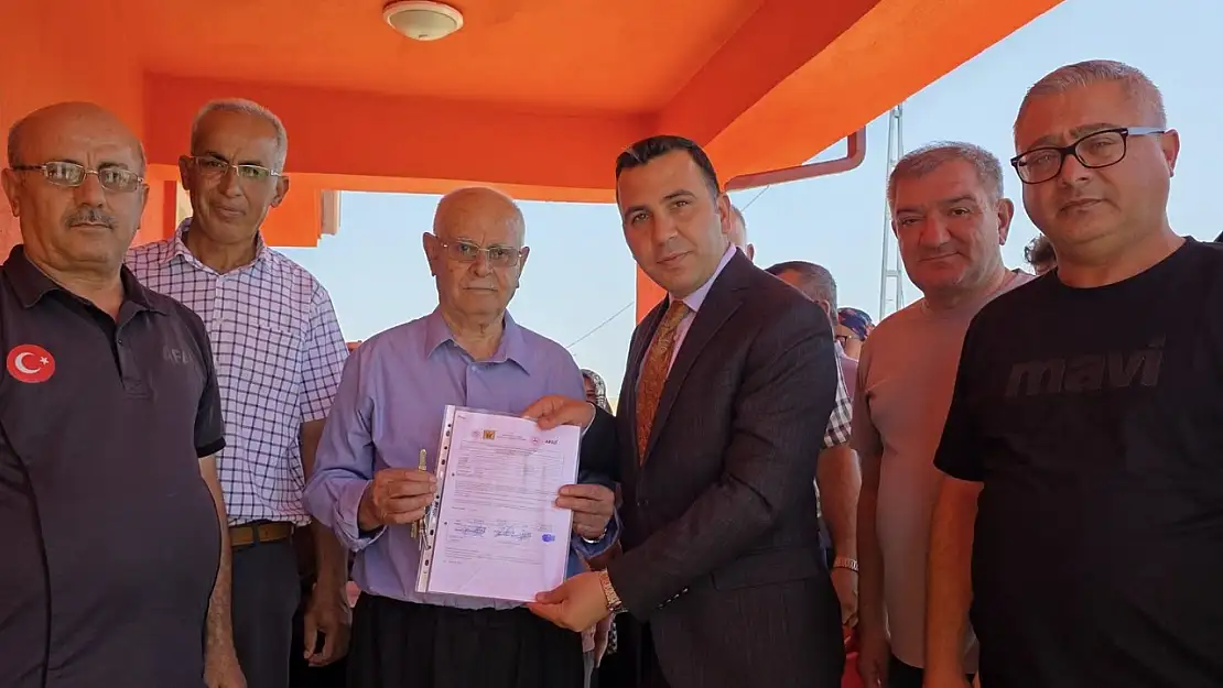 Kösüklü Köyünde vatandaşlar evlerine kavuştu