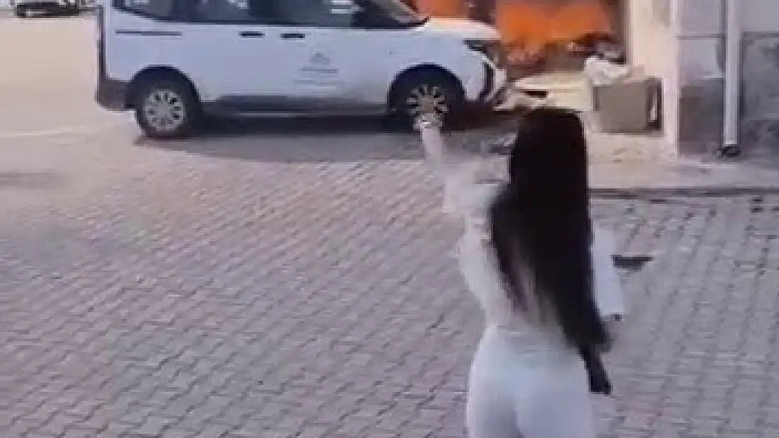Adıyaman'da kurum bahçesinde çıkan yangın paniğe neden oldu
