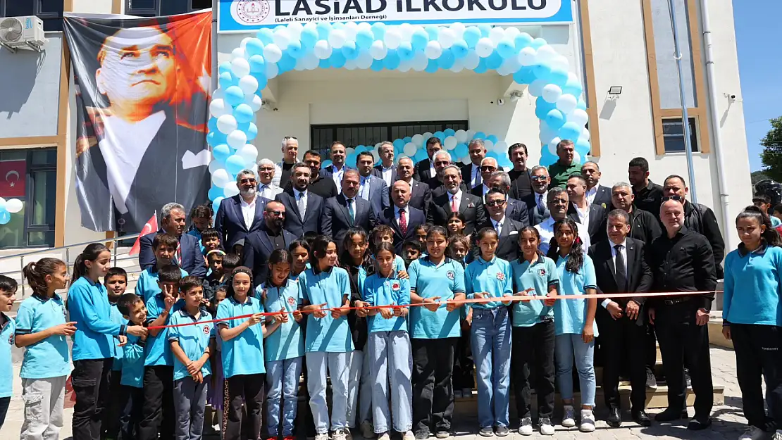 Laleli Sanayici ve İş İnsanları Derneği'nden Adıyaman'a 4 Derslikli İlkokul