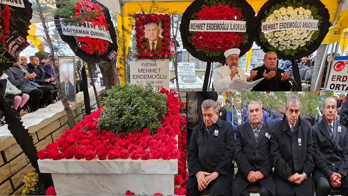 Mehmet Erdemoğlu vefatının 18. yıldönümünde dualarla anıldı