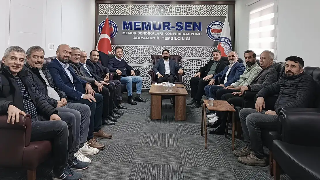 Memur Sen ilçe başkanları il divan kurulu toplantısı yapıldı