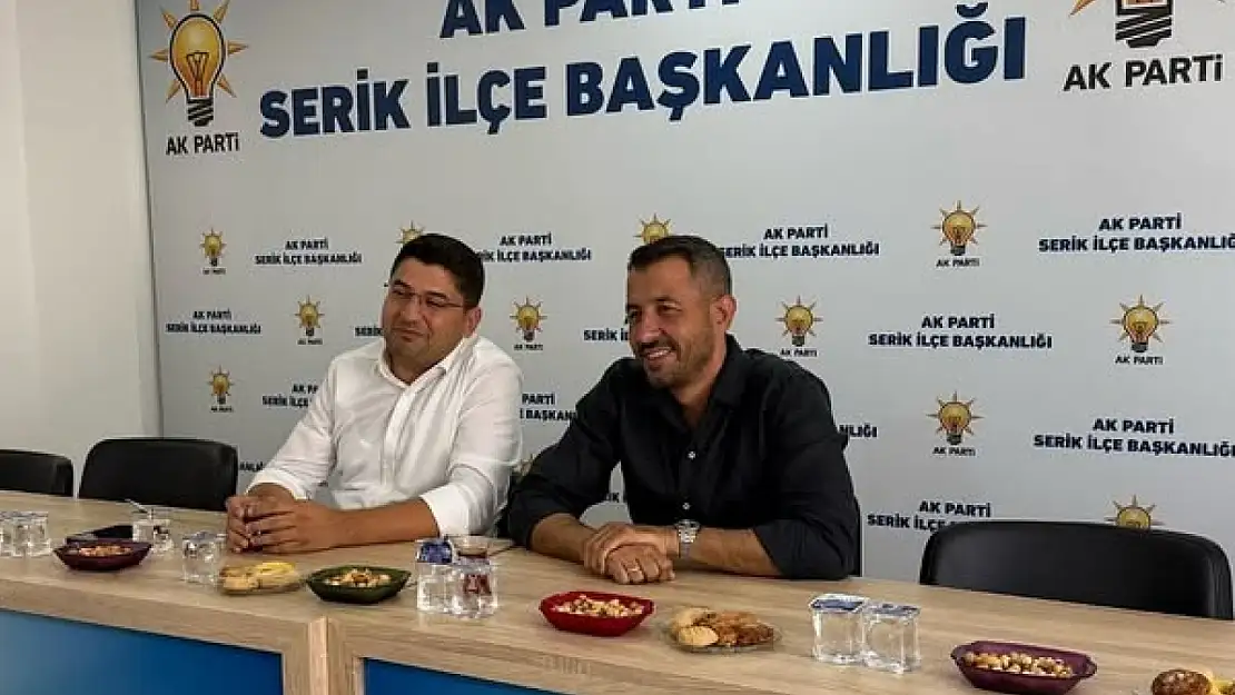 MHP Heyetinden AK Parti ilçe teşkilatına ziyaret