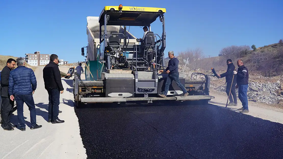 Millet Caddesi'ni Adıyaman 400 Yataklı Hastanesi'ne bağlayan Şevenk Yolu altyapı çalışmaları tamamlandı