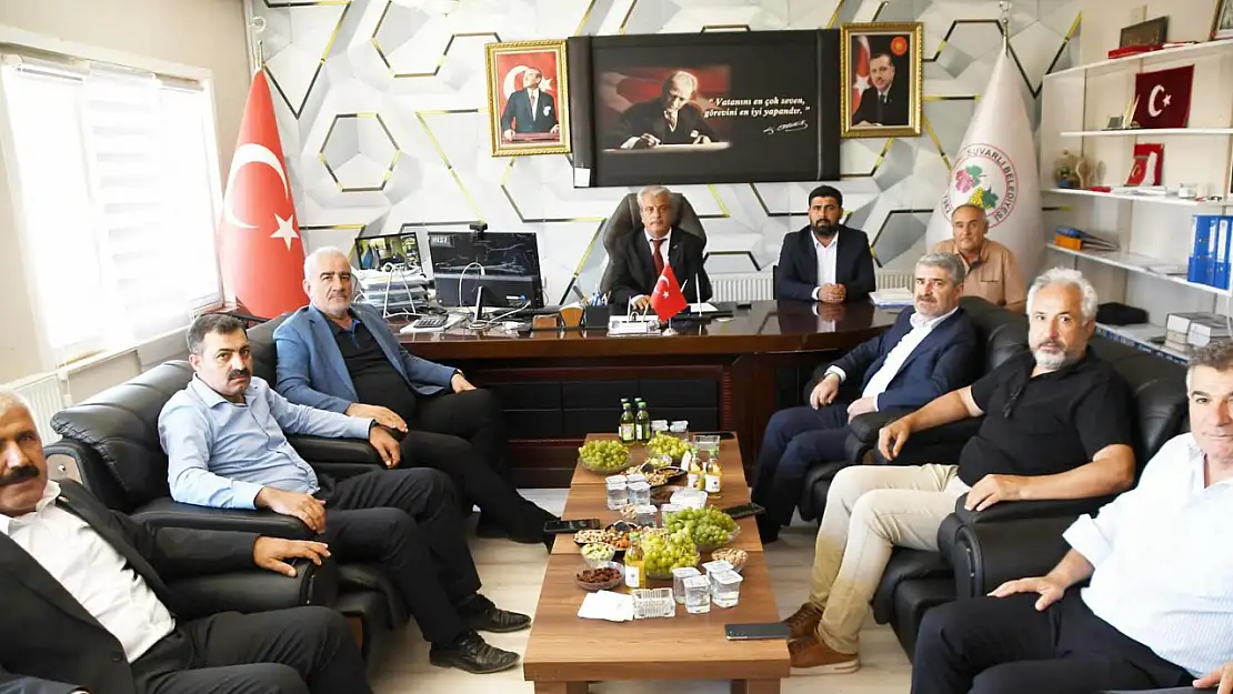 Milletvekili Özhan'dan Suvarlı Belediyesine ziyaret
