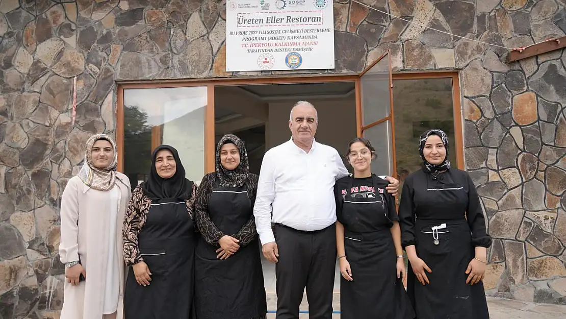 Milletvekili Özhan Üreten eller Restoranını ziyaret etti