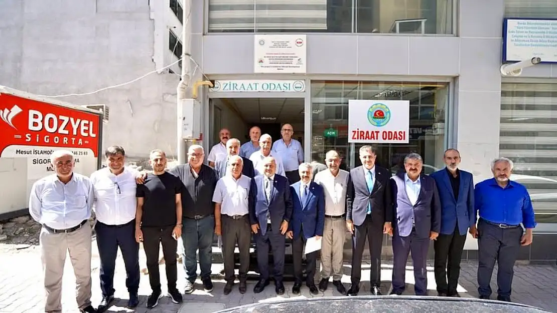 Milletvekillerinden Adıyaman Ziraat Odasına ziyaret