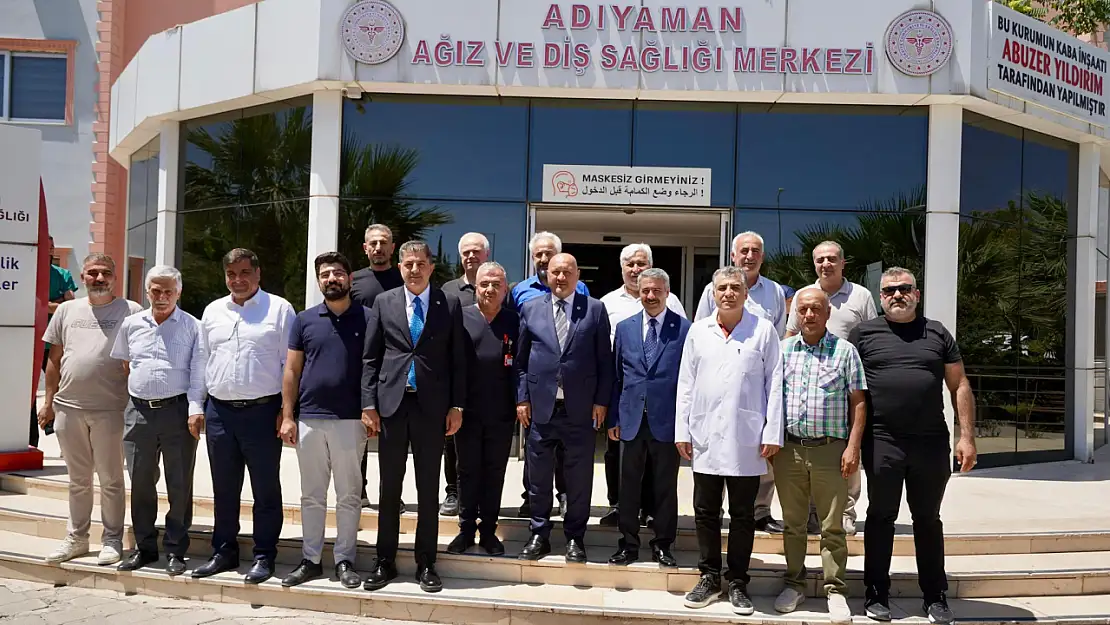Milletvekillerinden Ağız ve Diş Hastanesine ziyaret