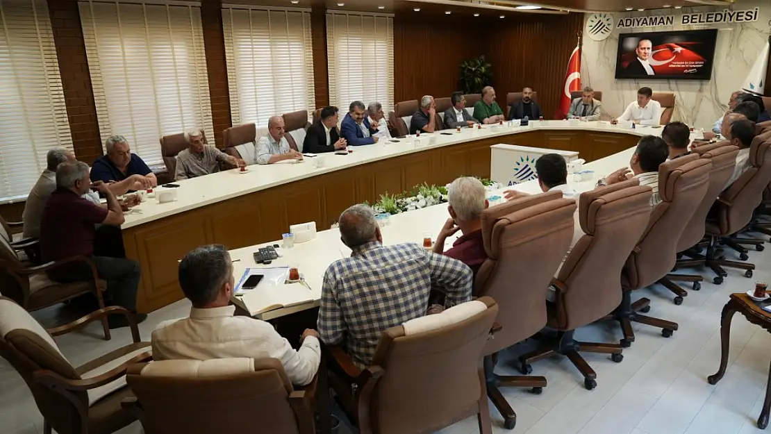 Muhtarlar Federasyonu'ndan Başkan Tutdere'ye ziyaret: 'Şehri birlikte inşa ediyoruz'