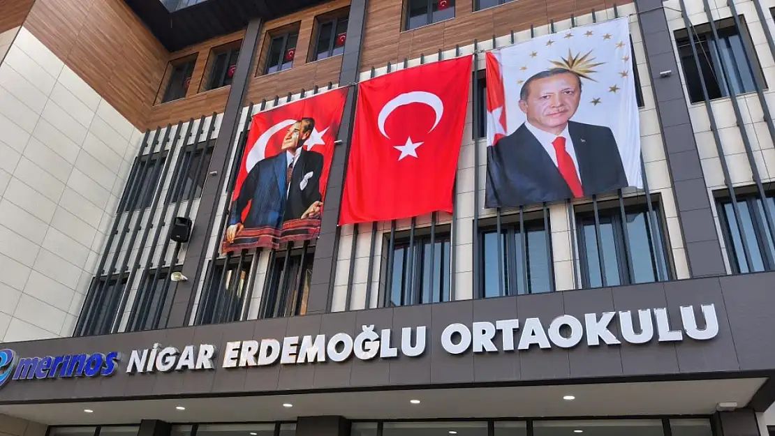 Nigar Erdemoğlu Ortaokulu'nda toplu açılış töreni düzenlendi