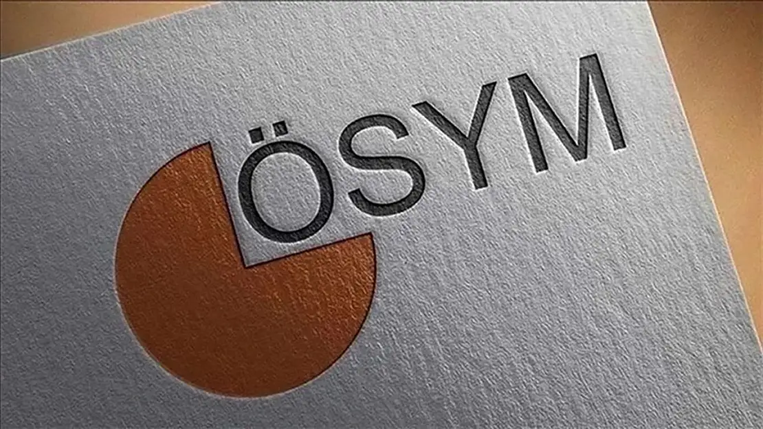 ÖSYM 2025 sınav takvimini yayınladı