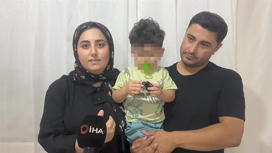 Otomobilin çarptığı çocuğun anne ve babası konuştu