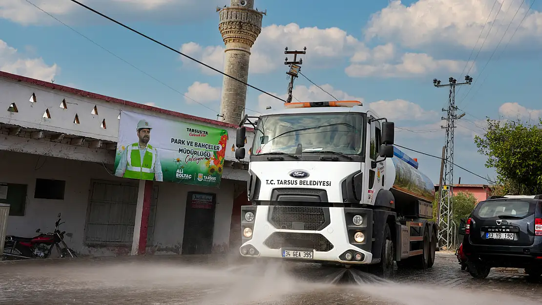 Özbek Mahallesi'nde temizlik ve bakım çalışması tamamlandı