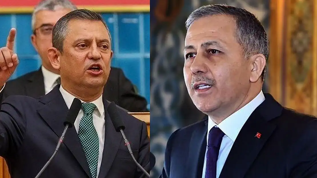 Özgür Özel'den son dakika Ali Yerlikaya'ya cevap