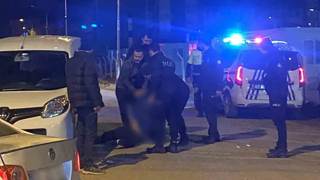 Kahta'da polisten kaçan şahıs kaza yaptı