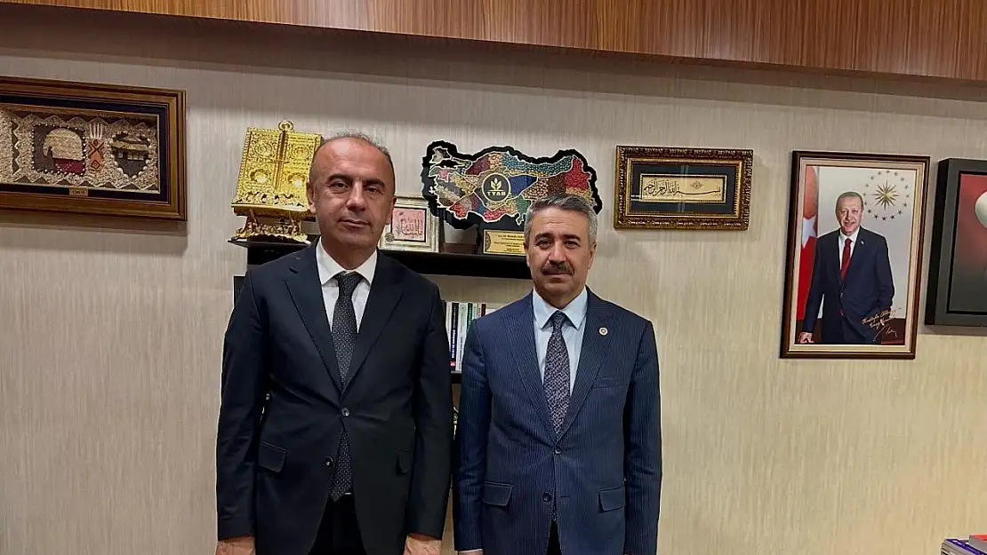 Rektör Keleş'ten Milletvekili Alkayış'a ziyaret