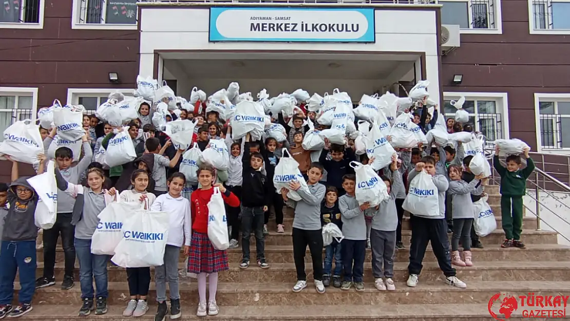 Rotary'den depremzede ve ihtiyaç sahibi öğrencilere kıyafet desteği