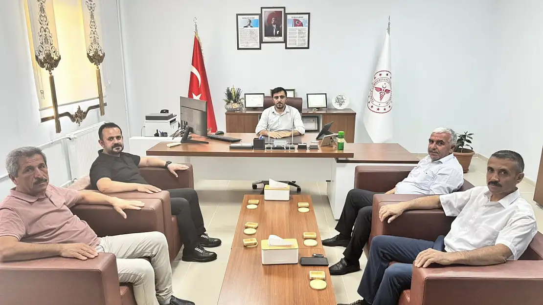 Sağlık-Sen heyetinden Sincik ilçesine ziyaret