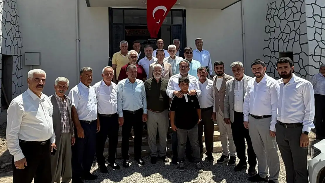 Samsat Taşkuyu Köyünde Cami ve Taziye evinin açılışı gerçekleştirildi