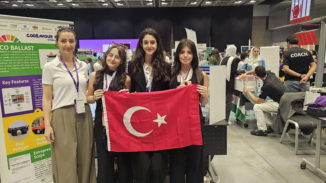 Sanko okulları öğrencileri yapay zeka yarışmasında dünya birincisi oldu