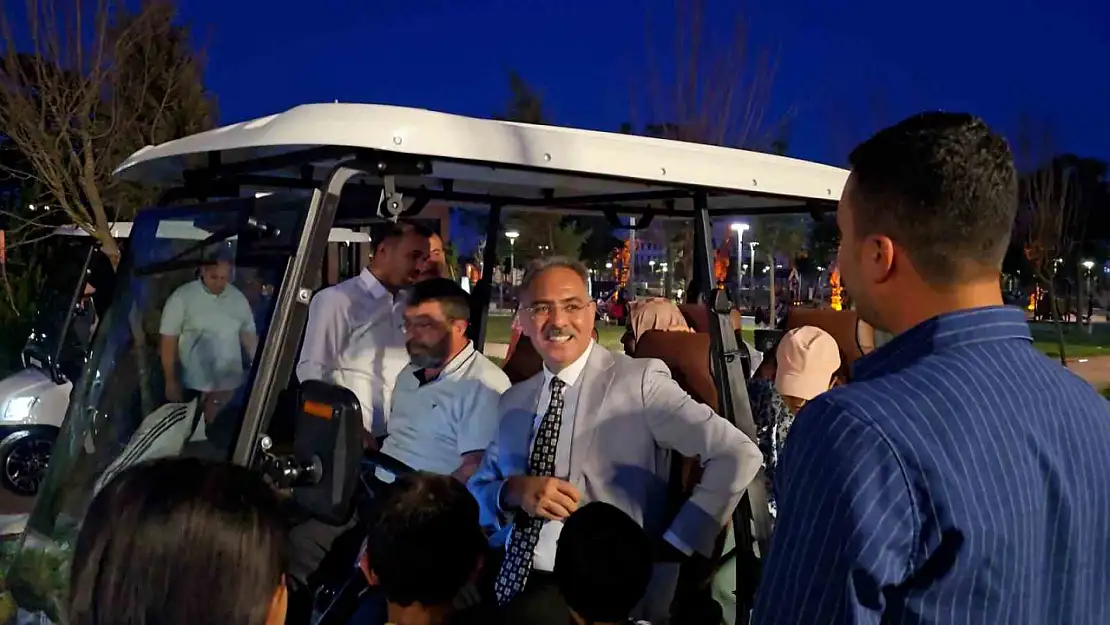 Şanlıurfa'da golf araçları dönemi