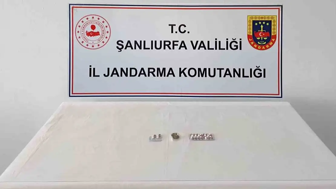 Şanlıurfa'da jandarmadan uyuşturucu operasyonu