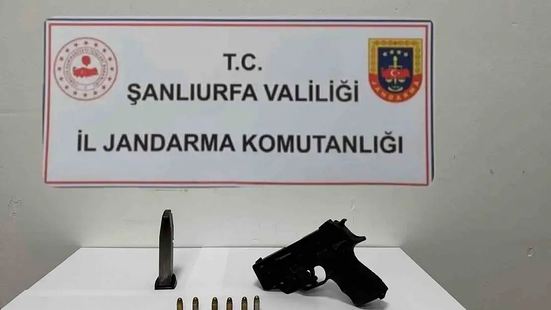 Şanlıurfa'da ruhsatsız silah operasyonu