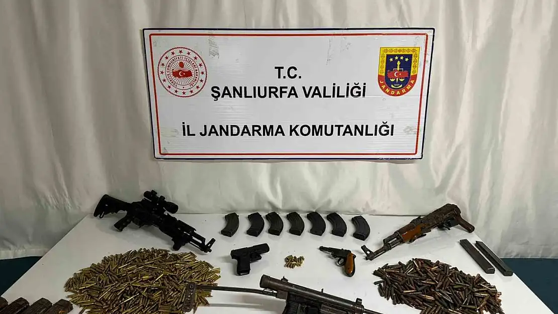 Şanlıurfa'da ruhsatsız silah operasyonu