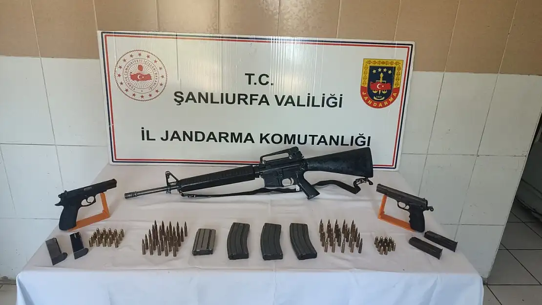 Şanlıurfa'da silah kaçakçılığı operasyonu: 4 gözaltı